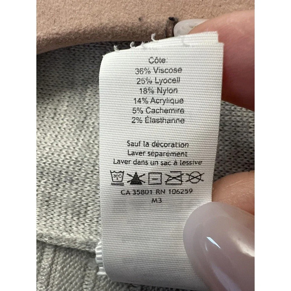 Lululemon Dream Weaver Wrap Heathered Core Ultra Light Grey One Size - Picture 3 of 6